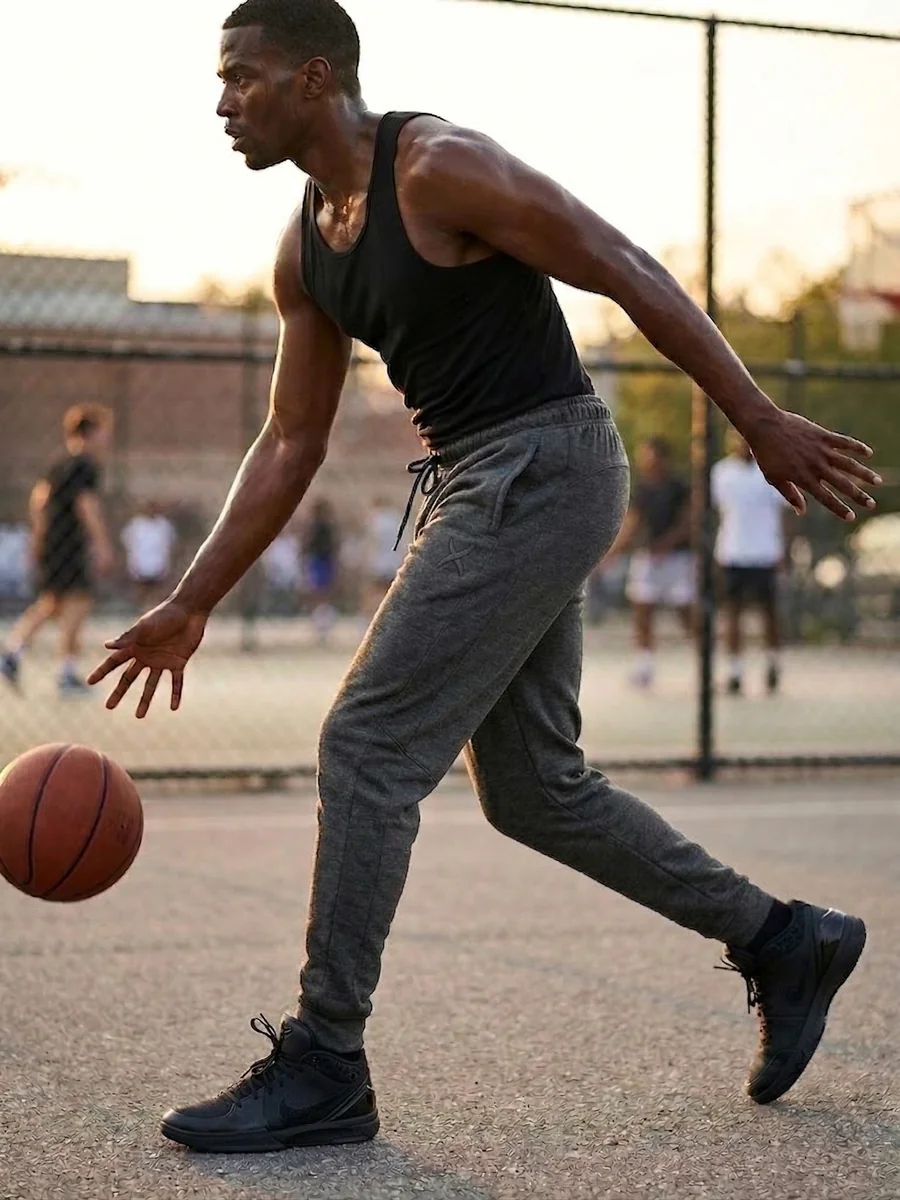 Game Time Charcoal Pant FLeece Jogger