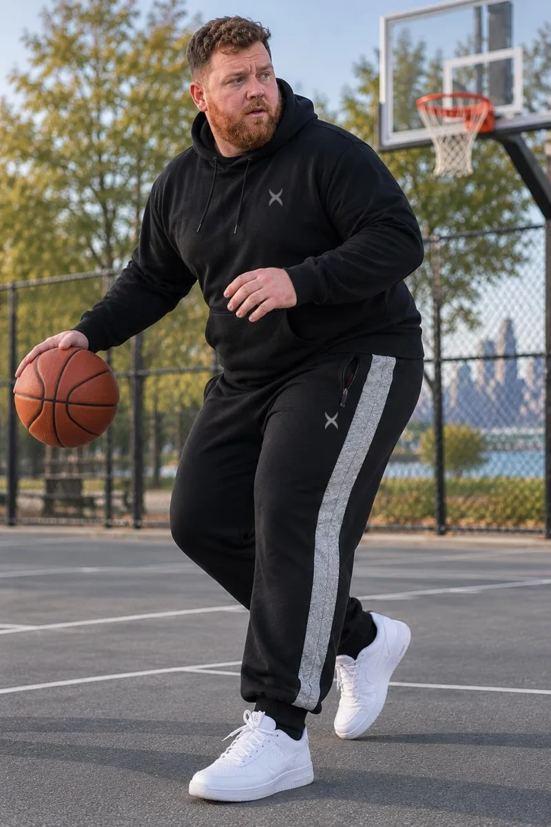 Big Men's Active Jogger – side panel