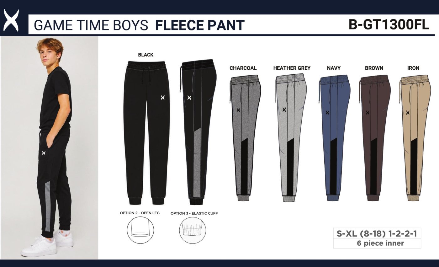 Boys pant line sheet