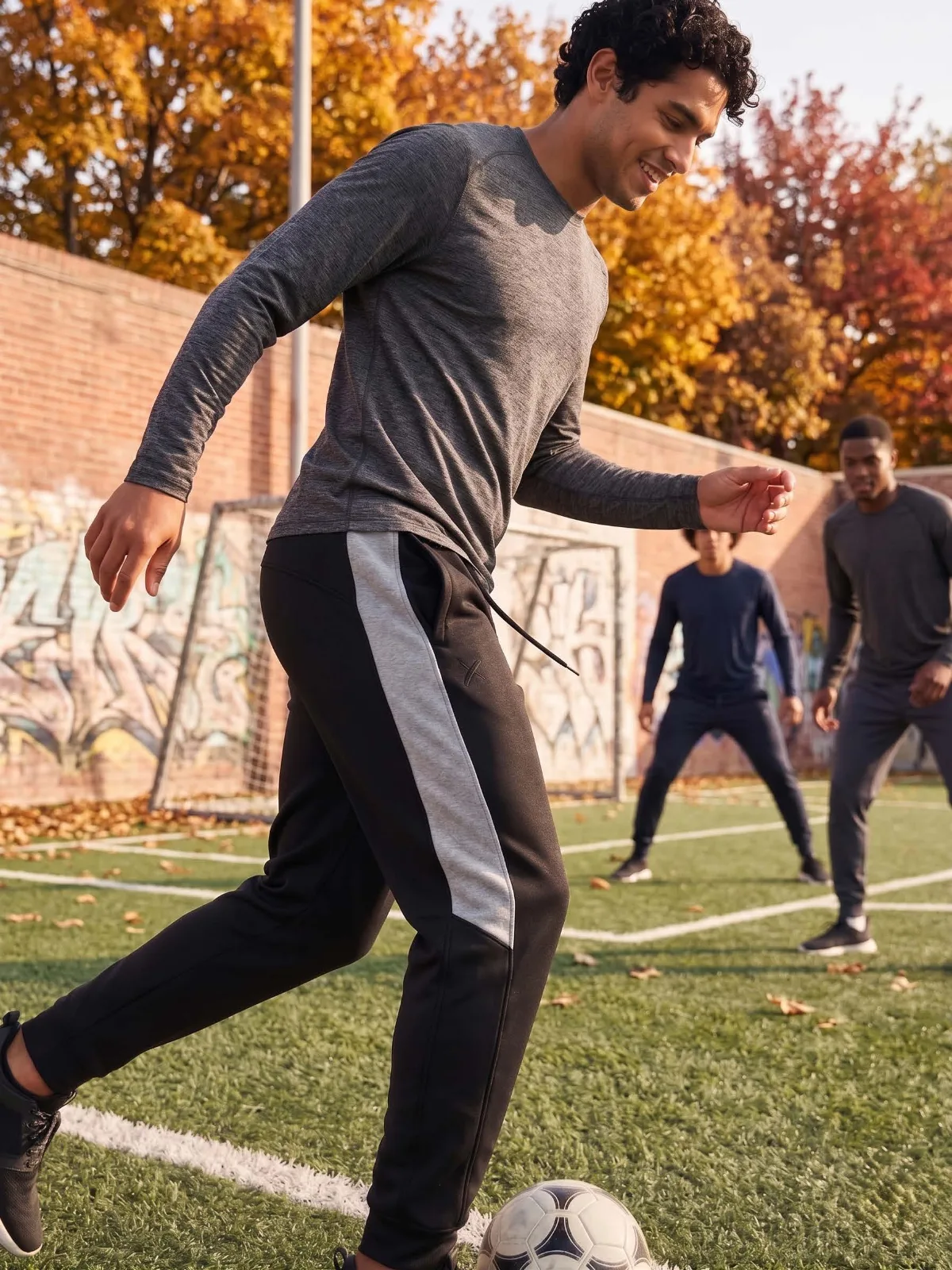 Game Time Mens Fleece Jogger Autumn Soccer
