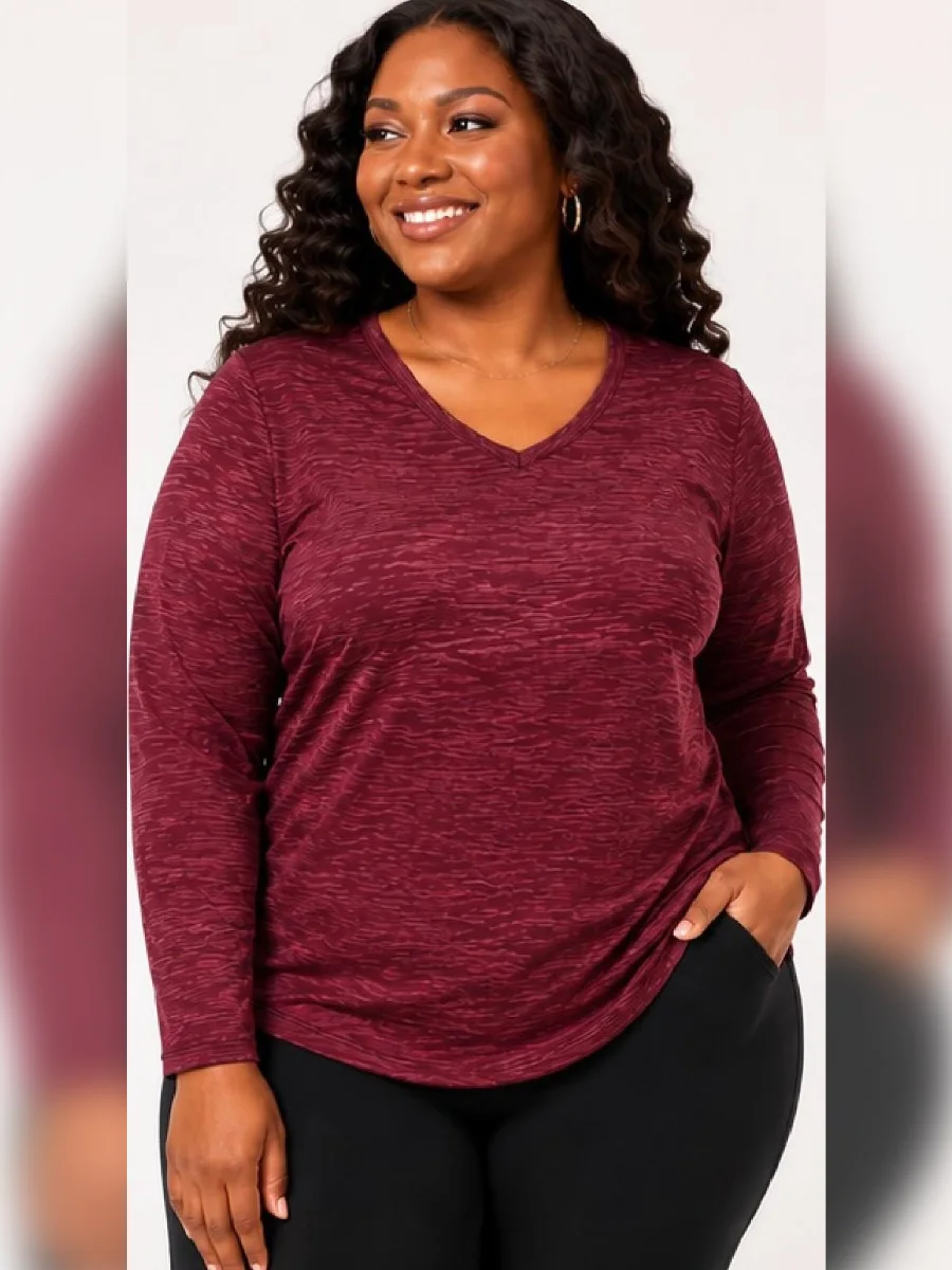 Plus Performance Long Sleeve Tee